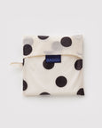 Baggu - Big Baggu - Cream and Black Polka Dot