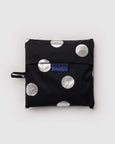 Baggu - Big Baggu - Silver Metallic Polka Dot - *PRE-ORDER FOR SHIPPING AFTER MONDAY OCTOBER 12TH*