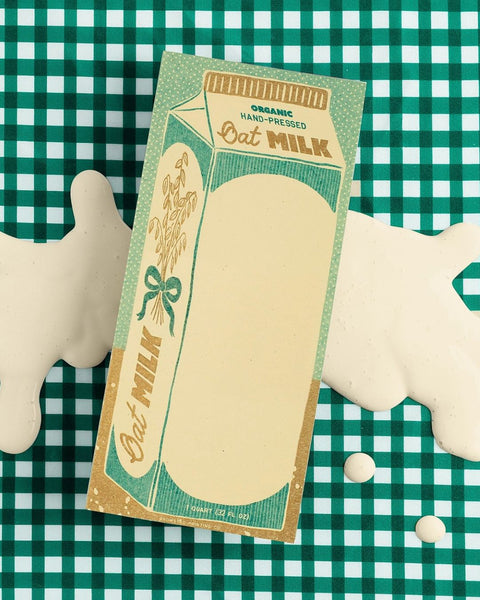Bromstad Printing Co. - Risograph Notepad - Oat Milk