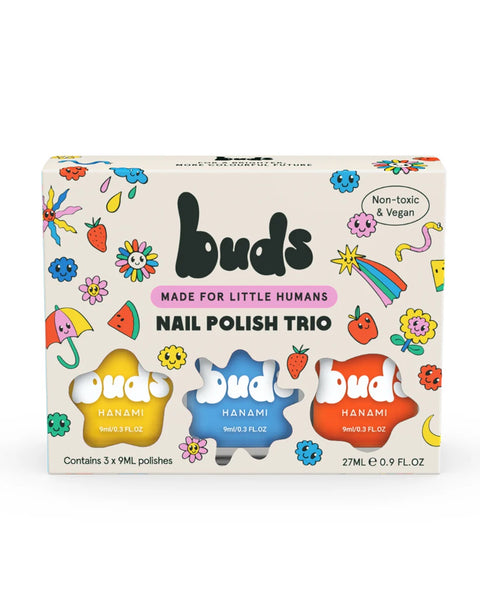 Hanami - Buds Kids Nail Polish Trio Pack - Splash