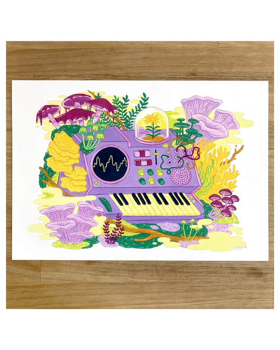 Ashley Ronning - Circadian Synthesis A4 Fine Art Print