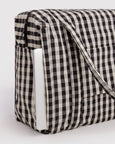 Baggu - Carry On Cloud Bag - Black And Cream Gingham