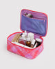 Baggu - Small Cosmetic Case - Pink Star Plaid *PRE-BOOK dispatch after Oct 16th*