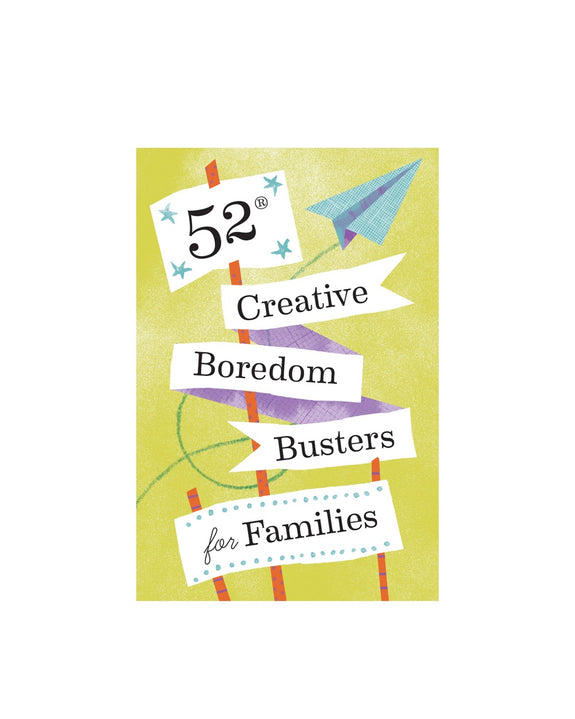 52 Creative Boredom Busters for Families By Chronicle Books