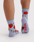 Baggu - Crew Sock - Strawberry Blossom