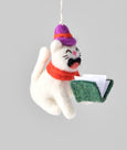 Wrap - Hanging Felt Ornament - Dickens