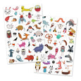 Djeco - Little Critters Temporary Tattoos