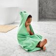 Dock & Bay - Baby Hooded Towel Animal Collection - Frankie Frog