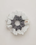 Juniq Scrunchies - Black Gingham