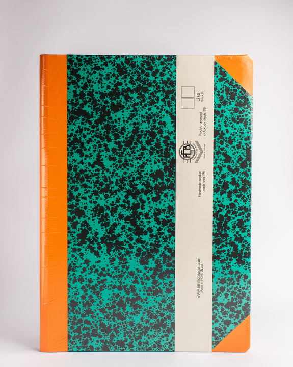 Papelarias Emilio Braga - Cloud Notebook - A4 - Green