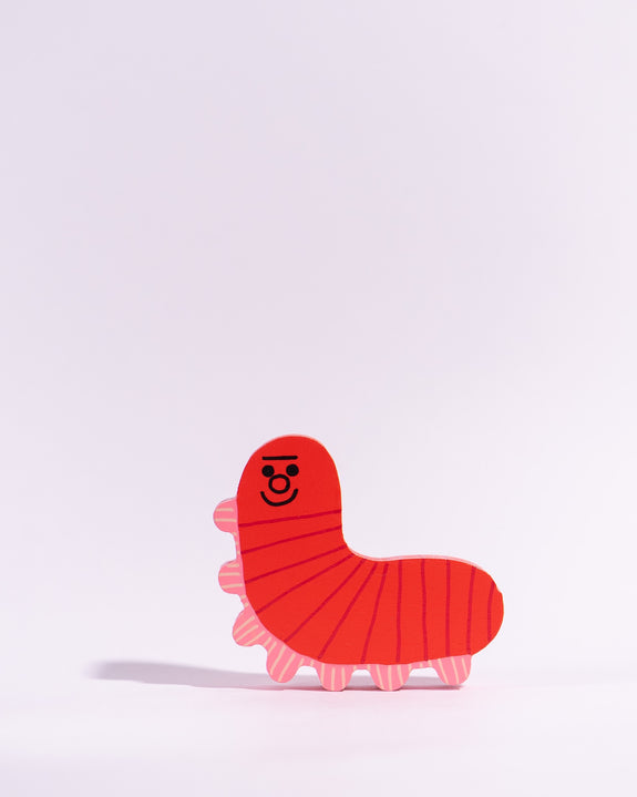 Tess Smith-Roberts - Painted Sculpture - Red Bug
