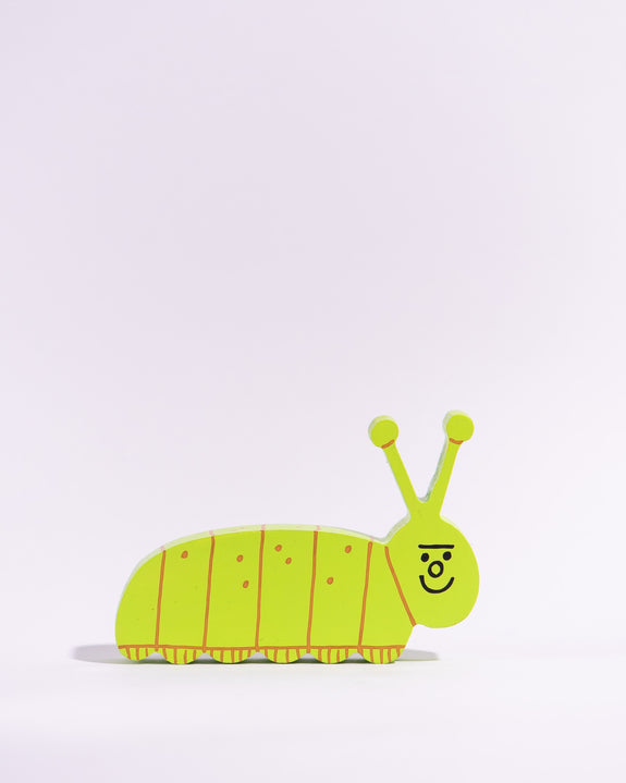Tess Smith-Roberts - Painted Sculpture - Green Slug