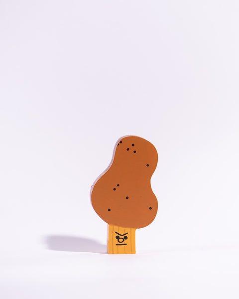 Tess Smith-Roberts - Painted Sculpture - Brown Mushroom 2