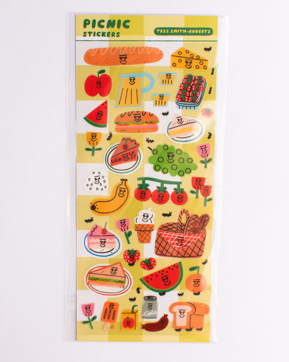 Tess Smith-Roberts - Sticker Sheet - Picnic