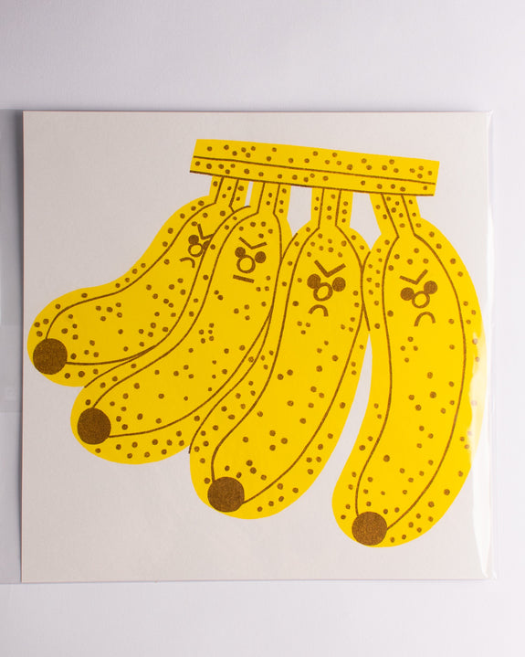 Tess Smith-Roberts - Riso Print - Bananas