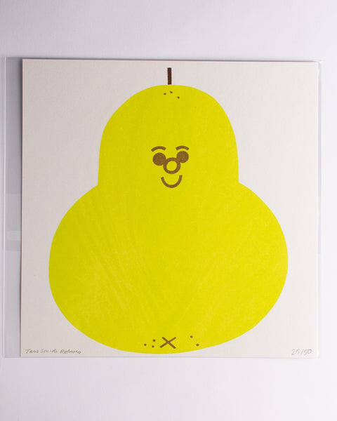 Tess Smith-Roberts - Riso Print - Pear