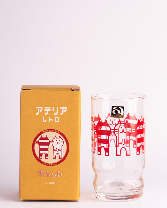 Aderia - Retro Arrange Glass - Cat
