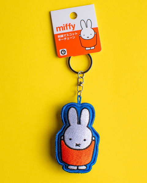 Miffy - Embroided Mascot Key Ring