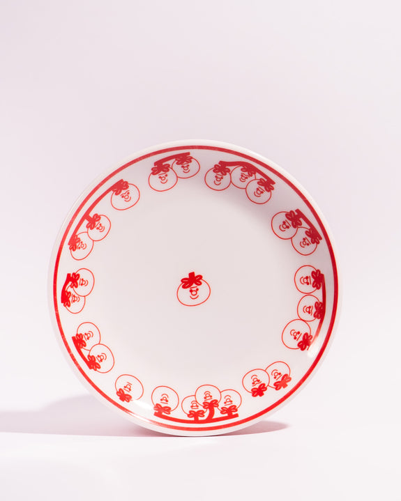 Tess Smith-Roberts - Melamine Plate - Tomato