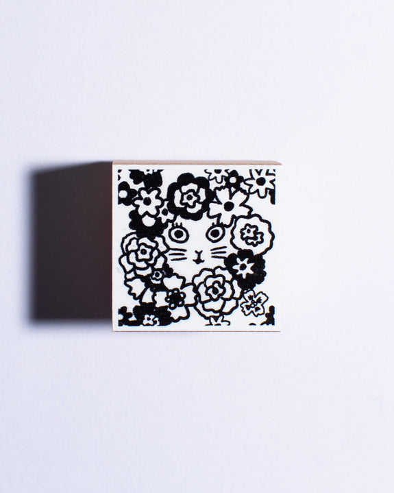 Yumi Kitagishi x Sanby - Stamp - Cat's Flower Shop