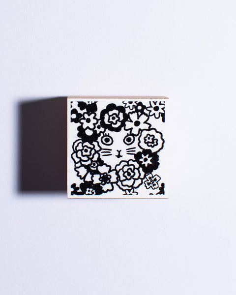 Yumi Kitagishi x Sanby - Stamp - Cat's Flower Shop