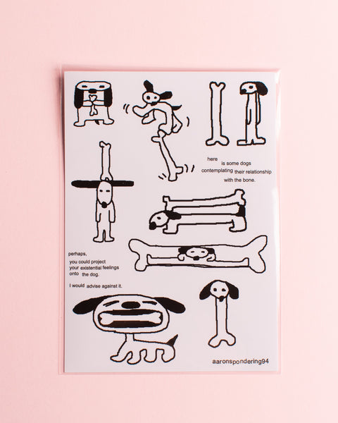 Aaronsworld94 - Sticker Sheet - Dog