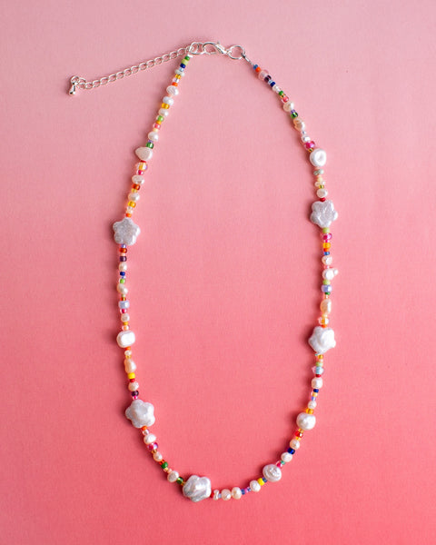 Emily Green - Blossom Pearl Necklace