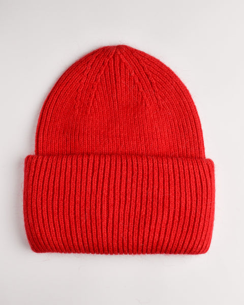Billy Bamboo - Angora Blend Beanie - Red