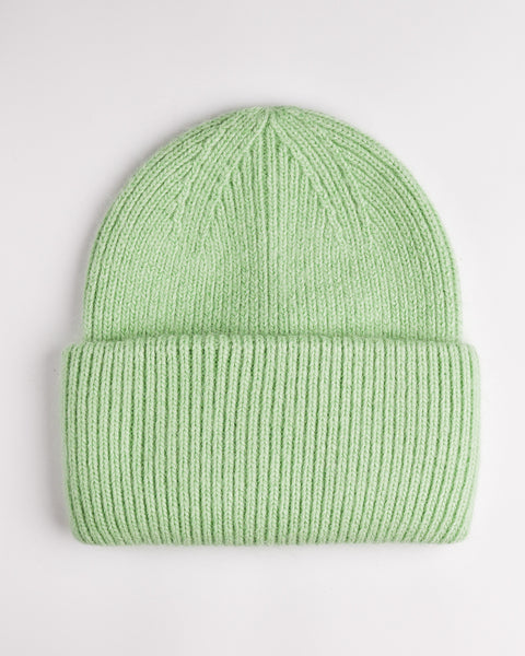 Billy Bamboo - Angora Blend Beanie - Leaf Green