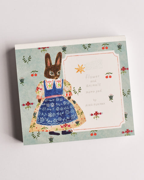 Cozyca - Flower and Animals Memo Pad - Aiko Fukawa
