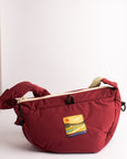 Japfac - Halfmoon Bow Bag - Wine/Olive