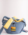 Japfac - Halfmoon Bow Bag - Sky/Butter