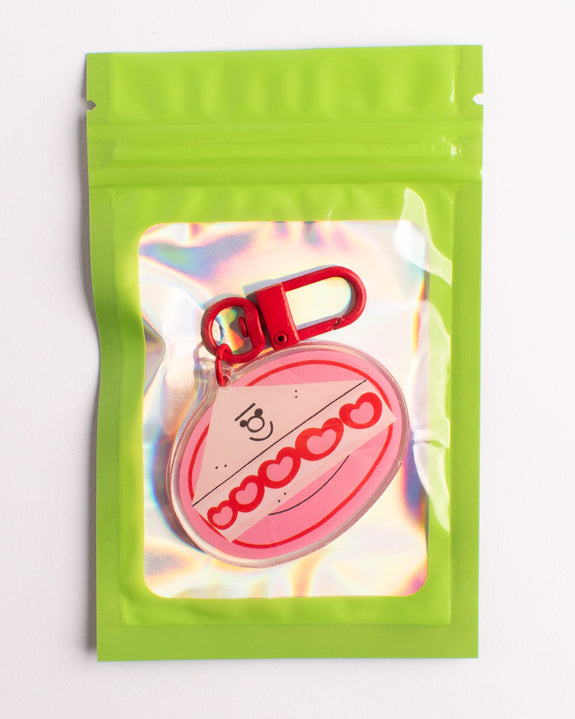 Tess Smith-Roberts - Key Chain - Strawberry Sando