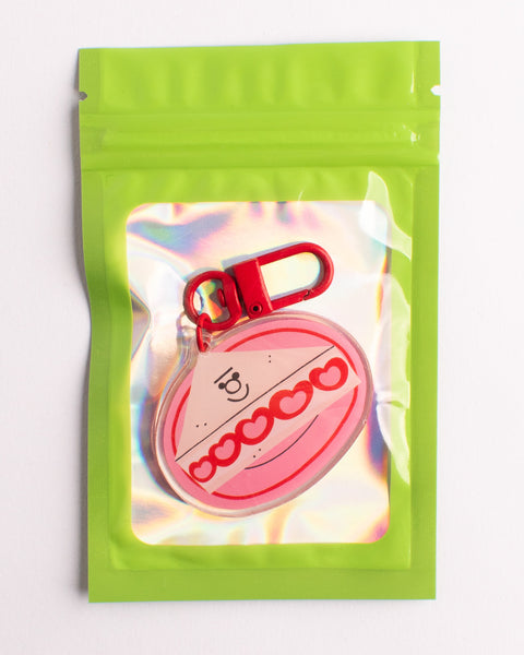 Tess Smith-Roberts - Key Chain - Strawberry Sando