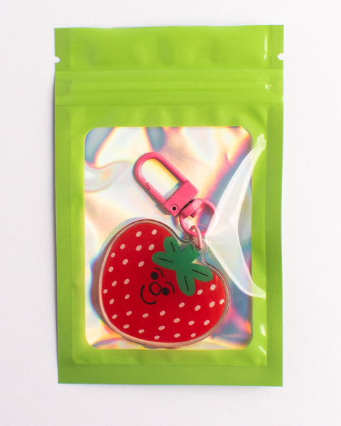 Tess Smith-Roberts - Key Chain - Strawberry