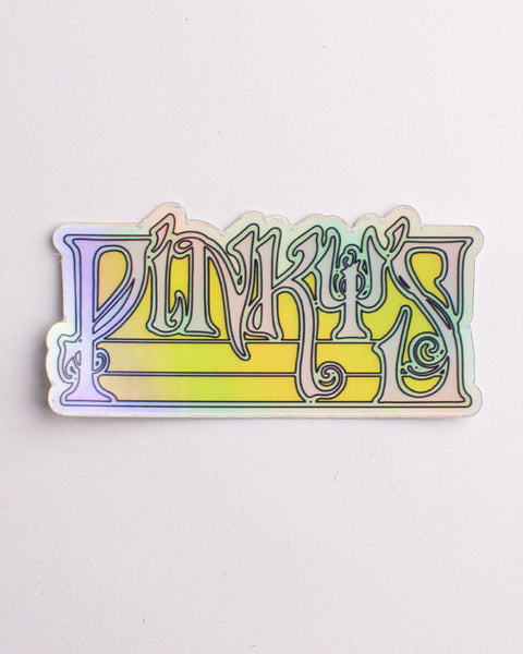 Pinky's Holographic Sticker
