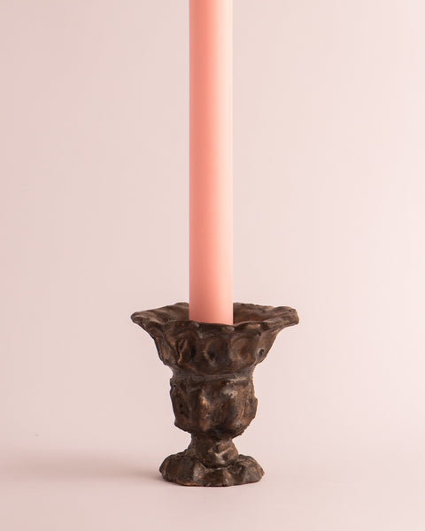 Hilary Green - Bronze Small Vessel Candle Holder 2