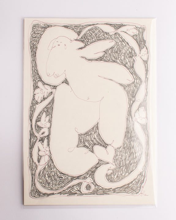Hilary Green - Original Drawing A4 - 4