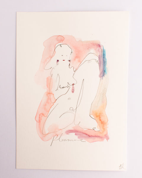 Hilary Green - Original Watercolour A5 - 6