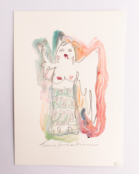 Hilary Green - Original Watercolour A5 - 8