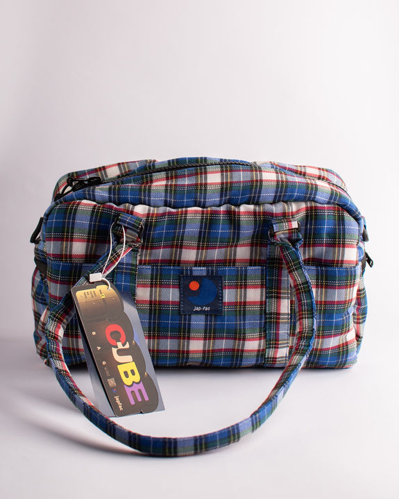 Japfac - Cube Bag - Blue Scott
