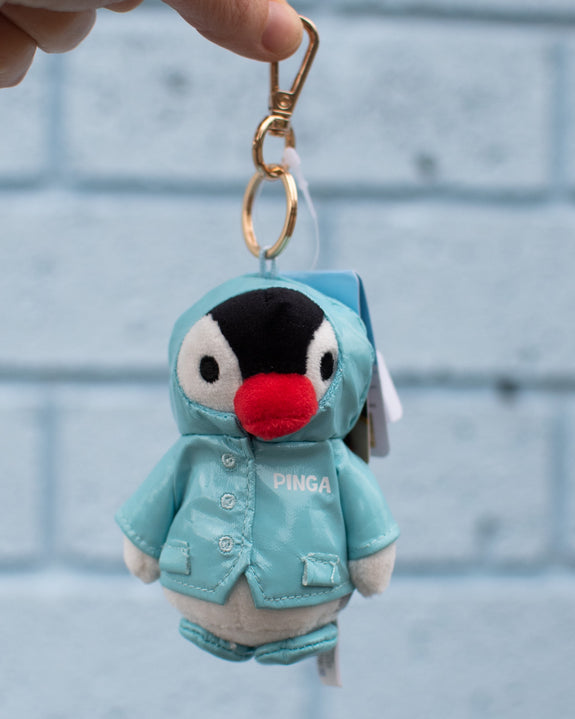 Pingu - Plush Keychain - Pinga Raincoat Blue