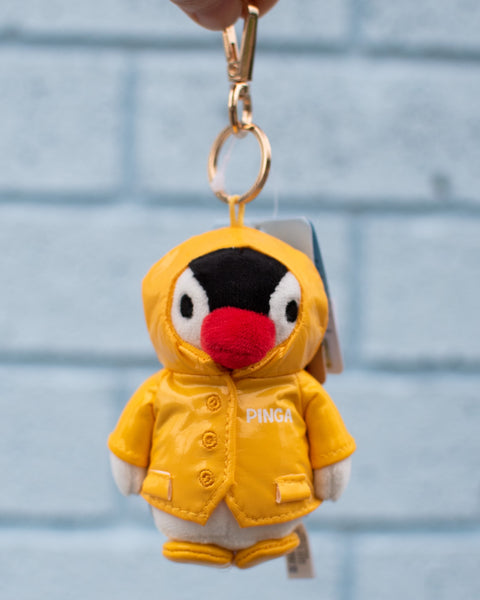 Pingu - Plush Keychain - Pinga Raincoat Yellow