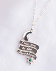 jake cheeseman - Moon and Back Pendant