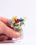 Glass Figure - Vase with Petite Flowers