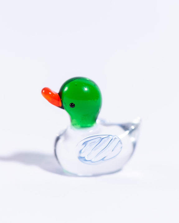 Glass Figure - Mama Duck