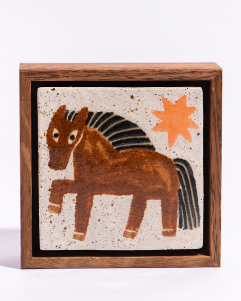 Esther Sandler of Togetherness - Good Omens - Framed Tile Artwork 1