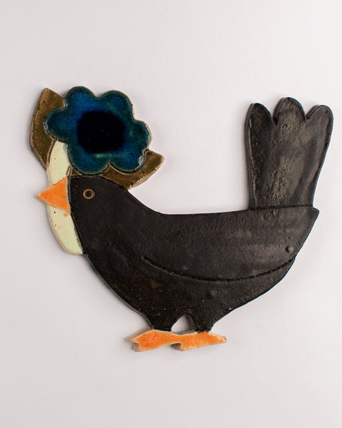Esther Sandler of Togetherness - Good Omens - Wall Hanging - Bird with Flower
