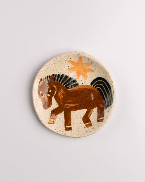 Esther Sandler of Togetherness - Good Omens - Ceramic Dish Small - Horse