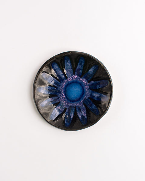 Esther Sandler of Togetherness - Good Omens - Ceramic Dish Small - Dark Flower
